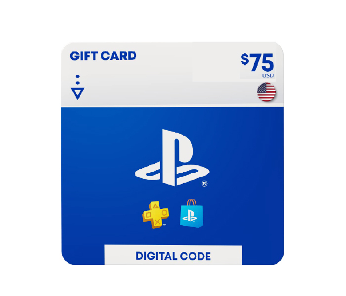 USD 75 PSN Digital Gift Card [USA Region]